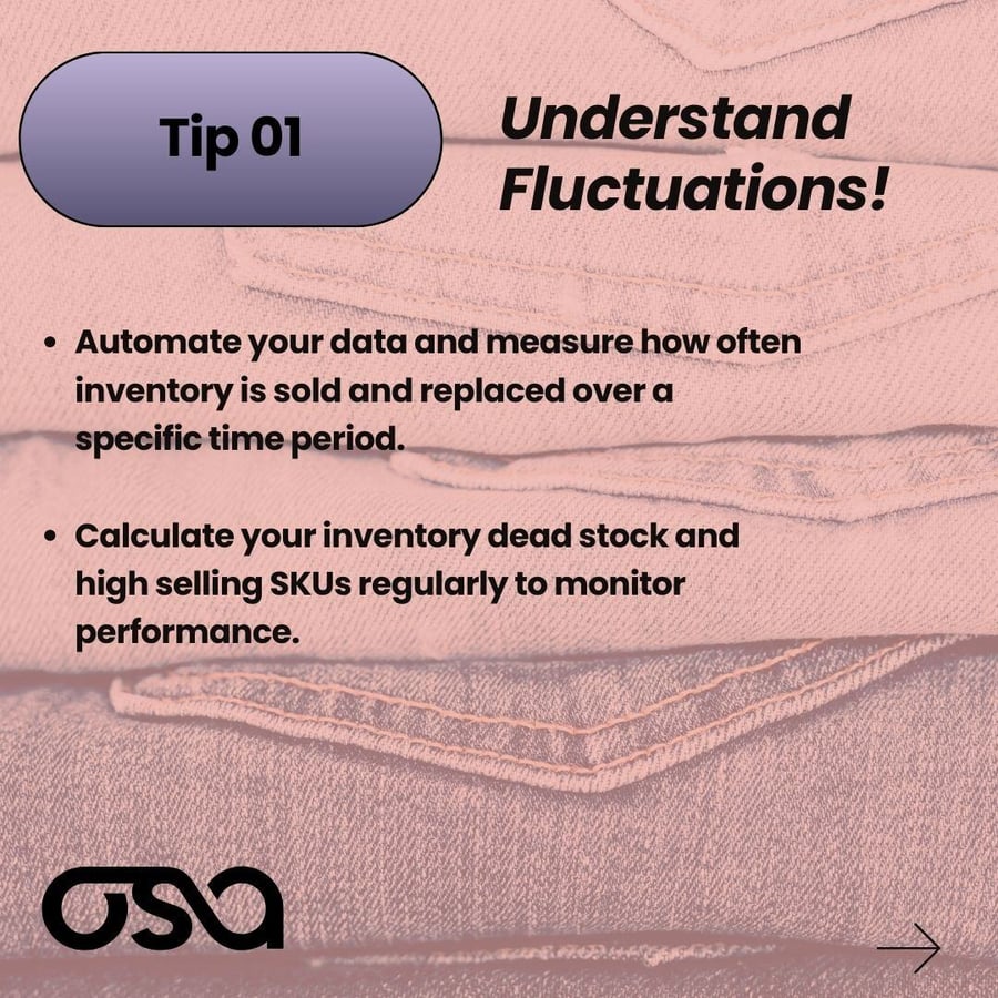 5 Tips to Tackle Inventory Turns - Understand Fluctuations