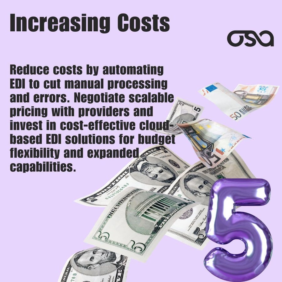 Avoid Increasing Costs with EDI