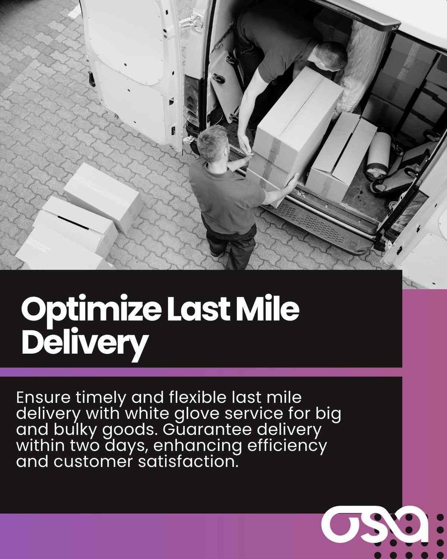 End-to-End Integrated Logistics Optimized Last Mile