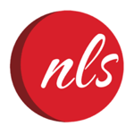 NLS logo red