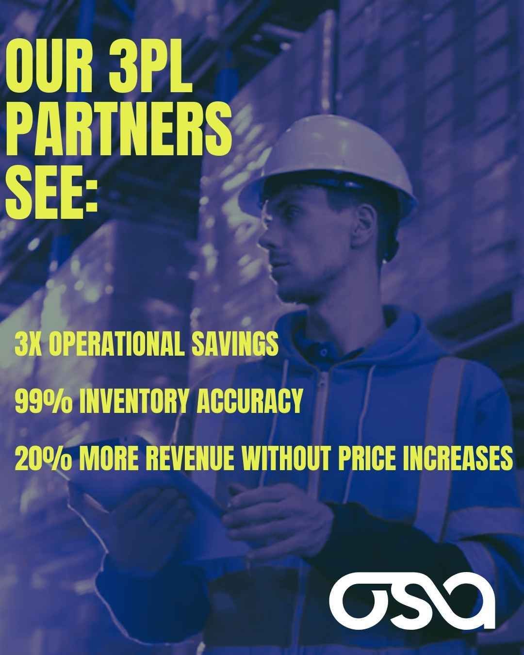 Osa 3PL Partners see Growth