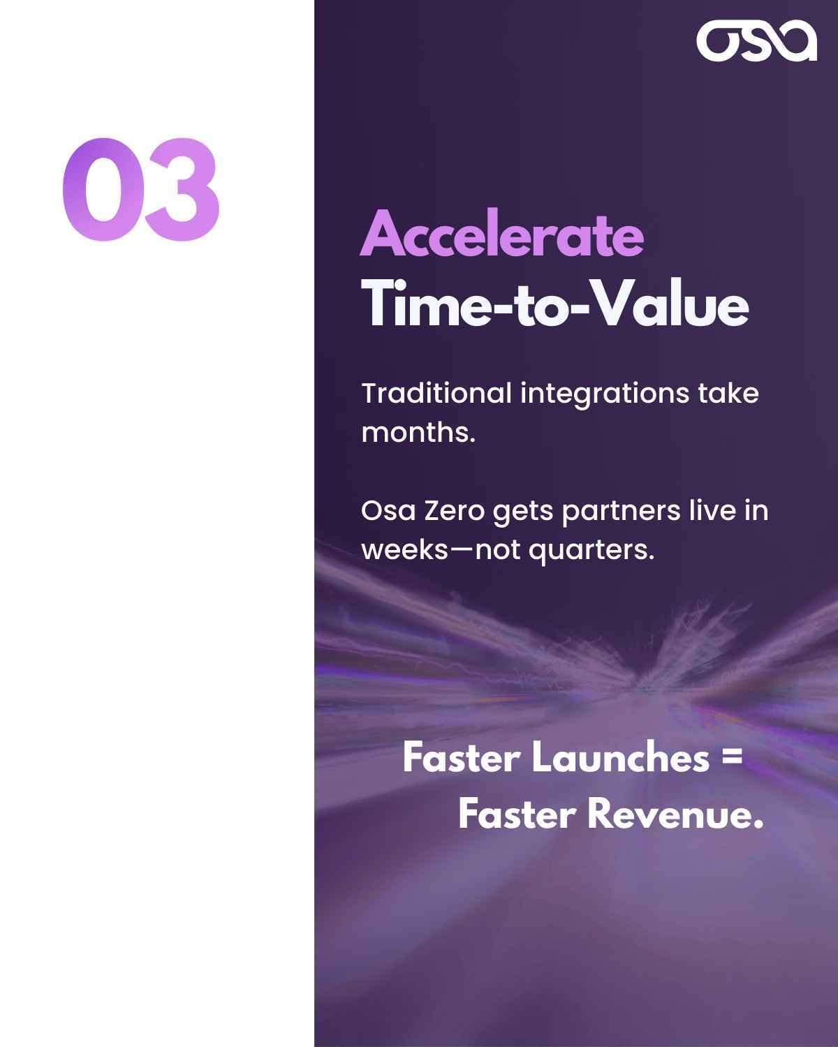 Osa Zero Accelerate Value