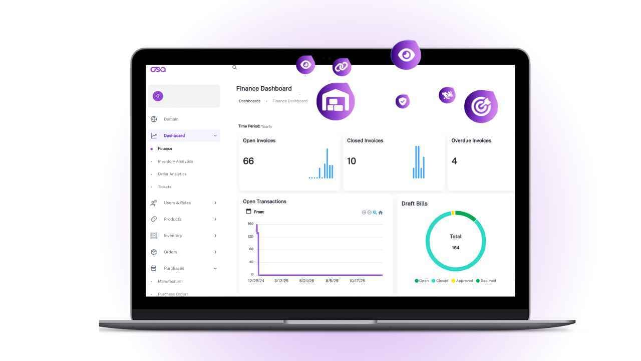 Osa Billing Management Laptop