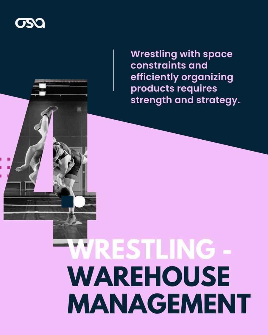 The Supply Chain As Olympic Sports - Wrestling as Warehouse Management