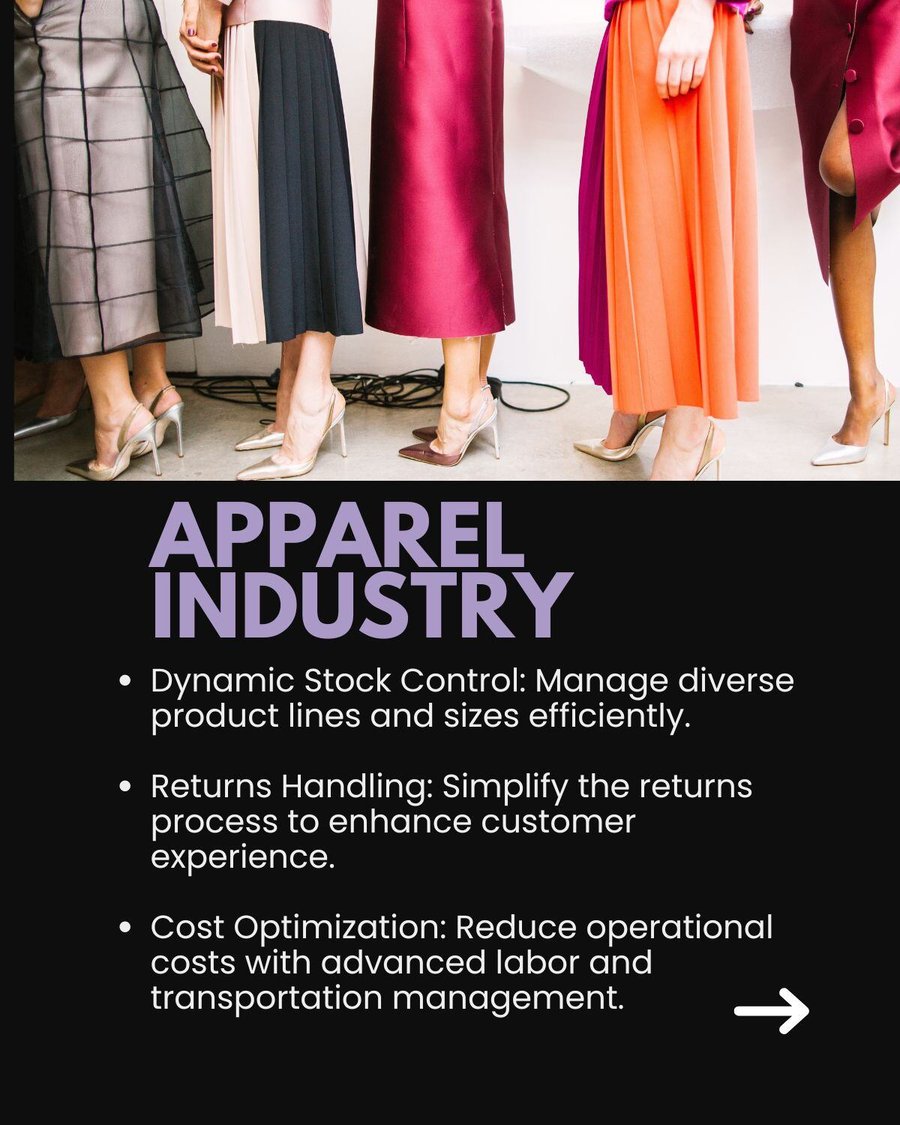 WMS Needs for the Apparel Industry