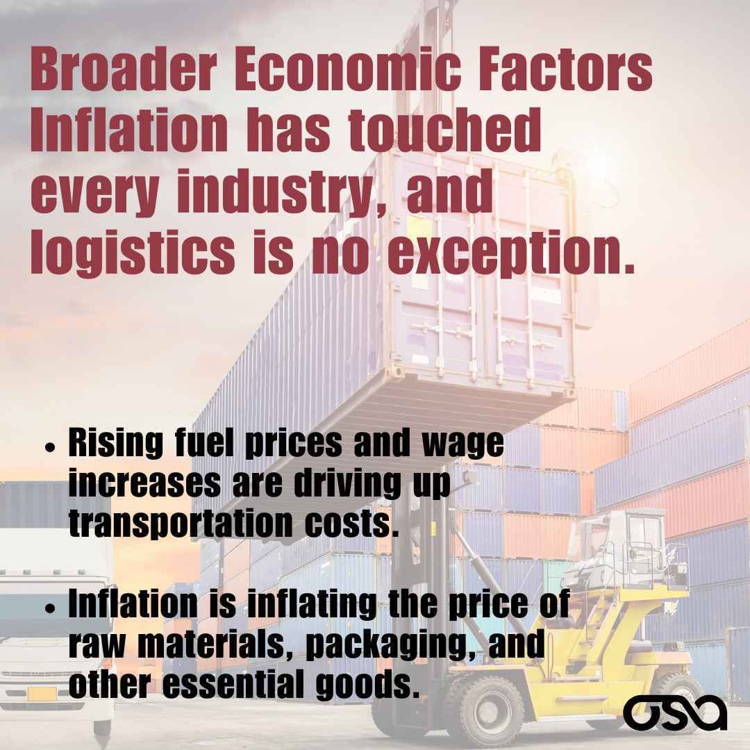 Why Are Logistics Costs Increasing? - Inflation