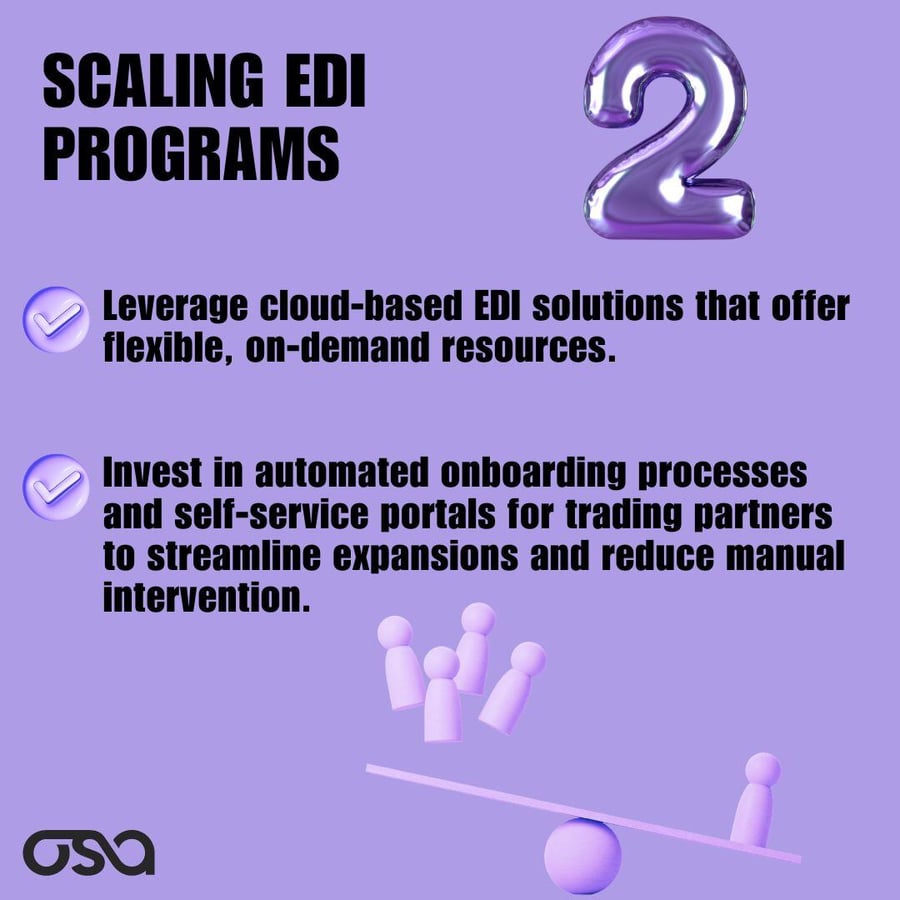 Scaling EDI Programs for Supply Chains